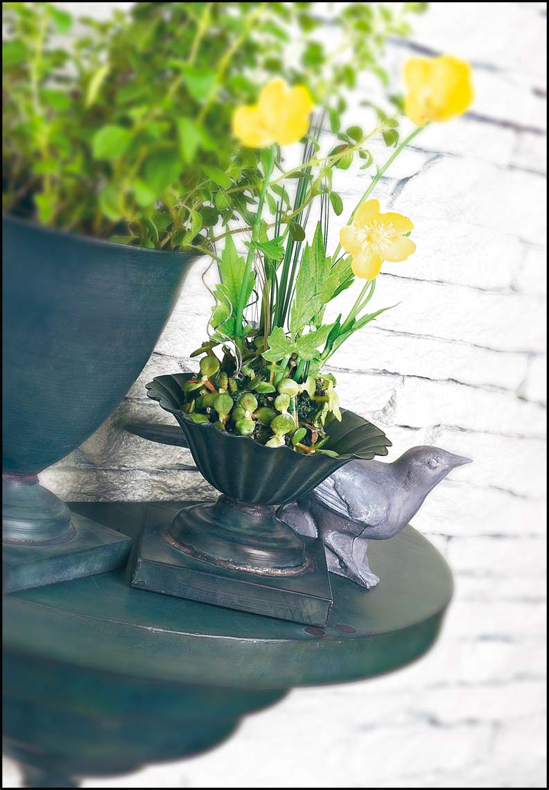 Planters with Flowers